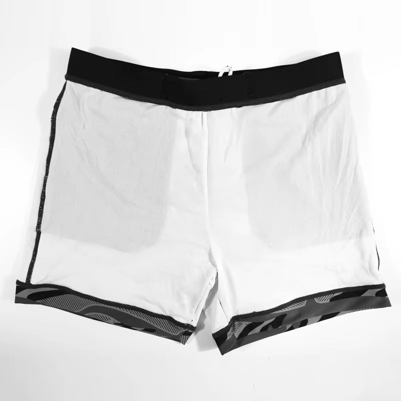 Brand Sexy Men'S Swimwear Swimsuits Man plus Big Size XXL Camouflage Basic Swimming Beach Long Board Shorts Boxer Men